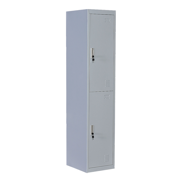 Two-Door Office Gym Shed Storage Lockers