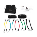 13PC Resistance Bands Set – Fitness Exercise Tubes with Handles & Leg Bands-1