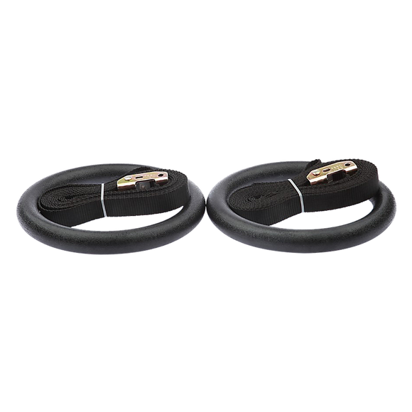 Gymnastic Rings – Adjustable Exercise Training Rings for Home & CrossFit Workouts