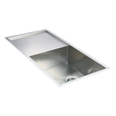 960x450mm Handmade Stainless Steel Undermount / Topmount Kitchen Sink with Waste-1
