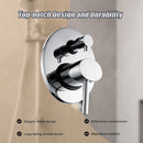 Chrome Bathroom Shower Wall Mixer Diverter w/ WaterMark-8