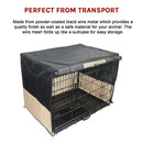 36" Pet Dog Crate with Waterproof Cover-7