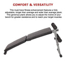 Adjustable Abdominal Crunch Sit Up Bench-8