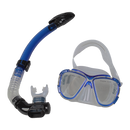 Adult Snorkeling Swimming Diving Mask & Snorkel - Quality Tempered Glass-4