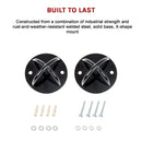 Pair of Wall Cross Anchor Mounts-6