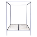 4 Four Poster Queen Bed Frame-1