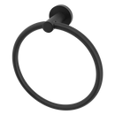 Classic Towel Bar Rail Ring Electroplated Matte Black Finish-4