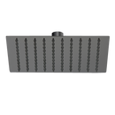 200mm Shower Head Square 304SS Electroplated Matte Black Finish-1