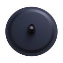 200mm Shower Head Round 304SS Electroplated Matte Black Finish-4