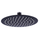 200mm Shower Head Round 304SS Electroplated Matte Black Finish-1