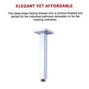 Shower Head Arm Wall Connector Square Bathroom Rainforest ShowerHead-11