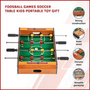 Foosball Games Soccer Table Kids Portable Toy Gift-3