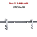 Sliding Barn Door Hardware Stainless Steel-10