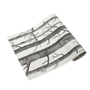 Wallpaper White Birch Tree Non-woven Wall Paper Roll-1