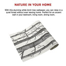 Wallpaper White Birch Tree Non-woven Wall Paper Roll-6