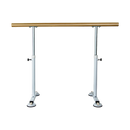 Wooden Portable Ballet Bar Stretch Barre Dance Bar 1.5M Freestanding Ballet Bar-4
