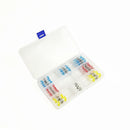 630pc Set Mixed Heat Shring Solder Seal Butt Wire Connectors Tubing Sleeving-5