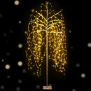 2.1M Christmas Tree 600 LED Solar Jingle Jollys-8