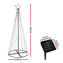 3.6M Christmas Tree 400 LED Solar Jingle Jollys-2