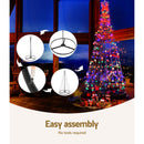 3.6M Christmas Tree 400 LED Solar Jingle Jollys-7