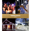 Jingle Jollys Christmas Lights 100 LED 10M String Light Snow Decorations-3