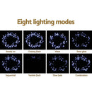 Jingle Jollys Christmas Lights 100 LED 10M String Light Snow Decorations-5