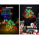 0.76M Christmas Lights 216 LED Bell Motif Light Decorations Jingle Jollys-3