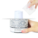 activiva 100ml Metal Essential Oil and Aroma Diffuser - Vintage White - RnR Galore