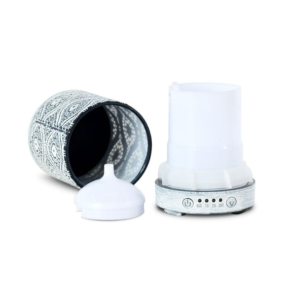 activiva 100ml Metal Essential Oil and Aroma Diffuser - Vintage White - RnR Galore