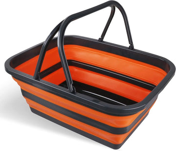 Adjustable Collapsible Sink 16L Large Portable Basket Wash Basin Outdoor Camping - RnR Galore