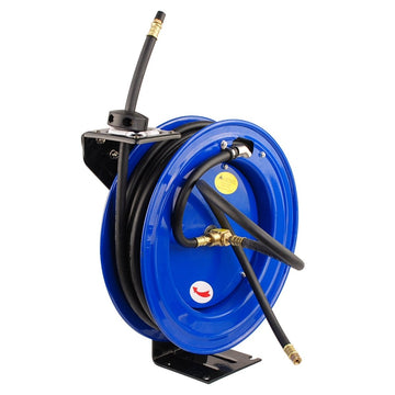 Air Hose Retractable Rewind Reel Automotive Industrial 15m - RnR Galore