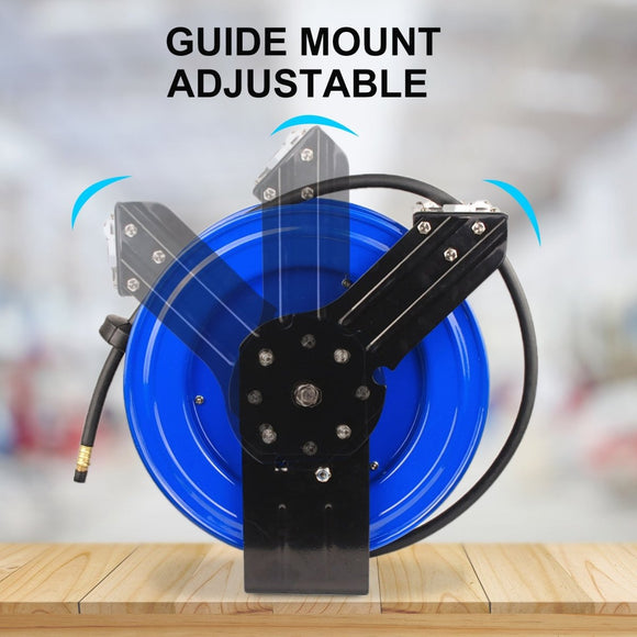 Air Hose Retractable Rewind Reel Automotive Industrial 15m - RnR Galore
