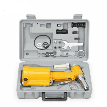 Air Hydraulic Pop Rivet Gun Pneumatic Riveter Industrial 4 - Size Set With Case - RnR Galore