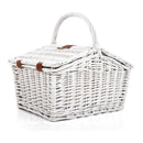 Alfresco 2 Person Picnic Basket Set Insulated Blanket Bag - RnR Galore