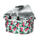 Alfresco Picnic Basket Folding Bag Hamper Insulated Food Cover Storage - RnR Galore