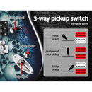 Alpha 41 Inch Electirc Guitar Humbucker Pickup Switch Full Size Skull Pattern - RnR Galore
