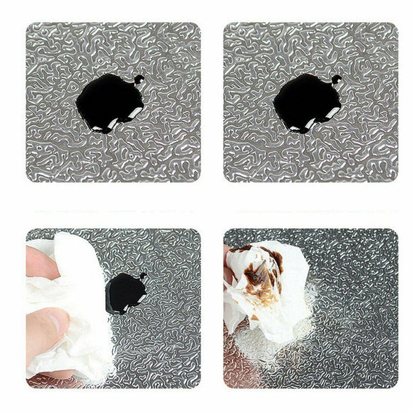 Aluminum Foil Sticker Self Adhesive Oil - proof Waterproof Kitchen Cabinet Wall(60*300cm) - RnR Galore