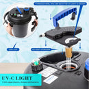 Aquarium Garden UV Light Pond Filter Set 10000L/H - RnR Galore