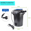 Aquarium Garden UV Light Pond Filter Set 10000L/H - RnR Galore