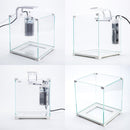 Aquarium Starfire Glass Fish Tank Set Filter Pump 16L - RnR Galore