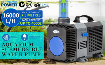 Aquarium Submersible Pond Water Pump 16000L/H - RnR Galore