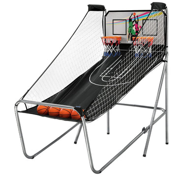 Arcade Basketball Game Hoop 8 Games Double Shot Electronic Score Sturdy frame - RnR Galore