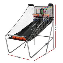 Arcade Basketball Game Hoop 8 Games Double Shot Electronic Score Sturdy frame - RnR Galore