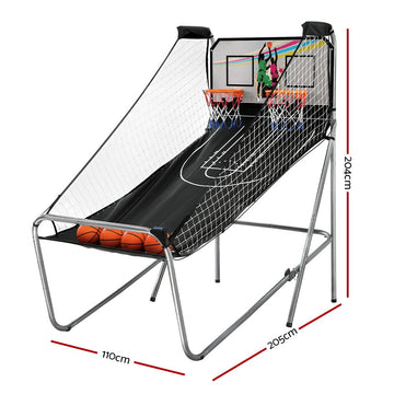 Arcade Basketball Game Hoop 8 Games Double Shot Electronic Score Sturdy frame - RnR Galore