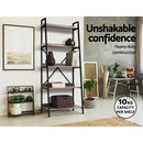 Artiss Bookshelf 5 Tiers - NOR Black and Oak - RnR Galore