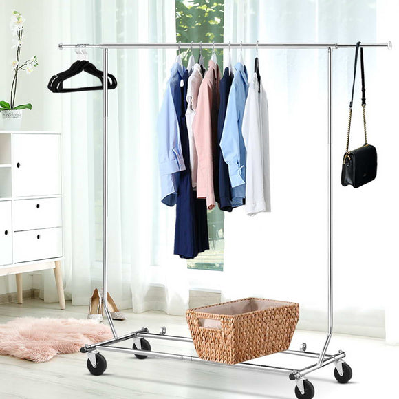Artiss Clothes Rack Airer Rail Coat Stand Adjustable Hanger - RnR Galore