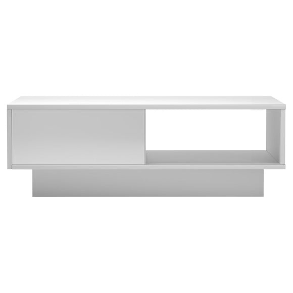 Artiss Coffee Table Led Lights White - RnR Galore