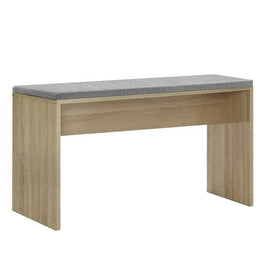 Artiss Dining Bench Upholstery Seat Wooden Chair Oak 90cm - RnR Galore