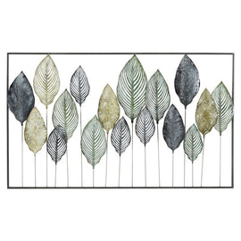 Artiss Metal Wall Art Hanging Sculpture Home Decor Leaf Tree of Life Framed - RnR Galore