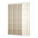 Artiss Room Divider Screen Privacy Wood Dividers Stand 8 Panel Nova White - RnR Galore